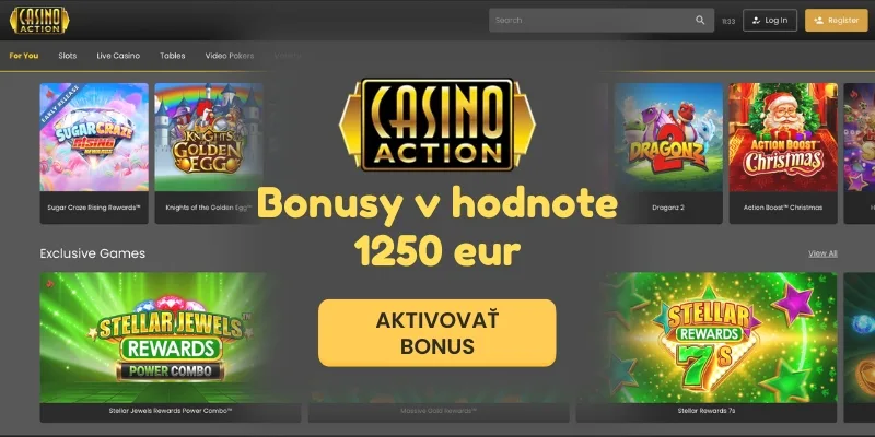 Casino Action bonus