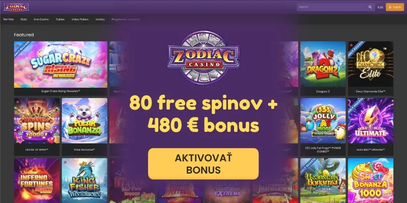 Zodiac Casino bonus