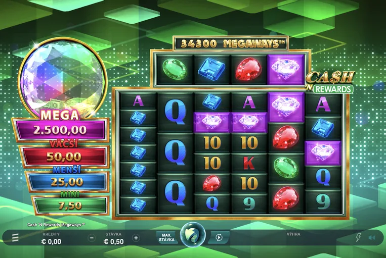 Cash ’N Rewards Megaways slot